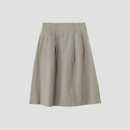 COTTON LINEN SKIRT
