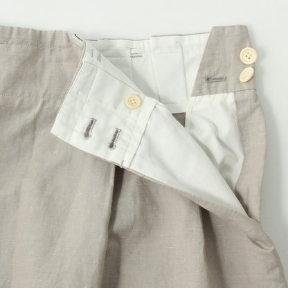 COTTON LINEN SKIRT