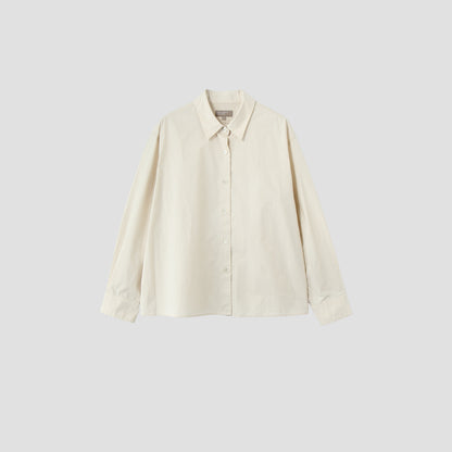 MATT COTTON POPLIN SHIRT