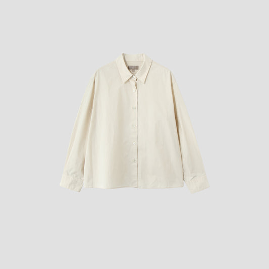 MATT COTTON POPLIN SHIRT
