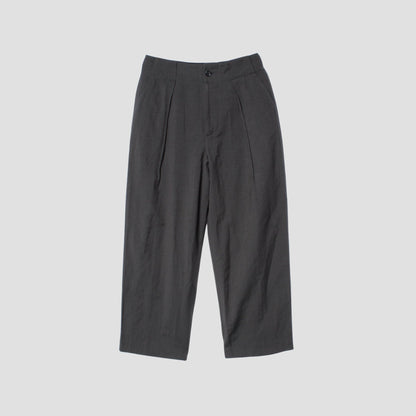 SOFT WOOL LINEN TROUSERS