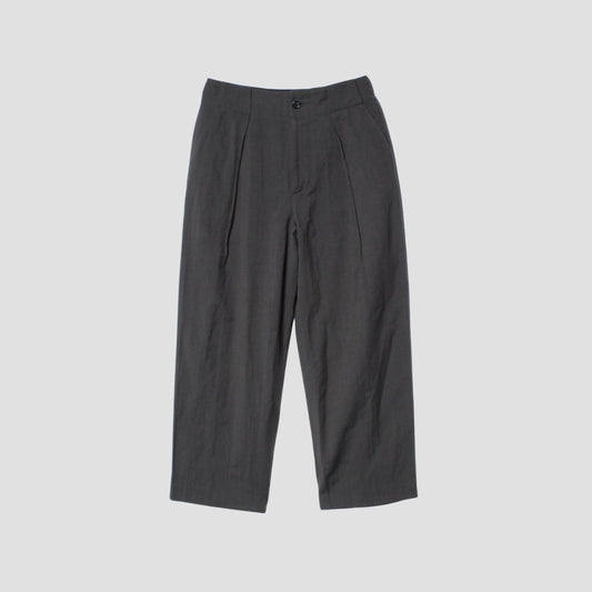 SOFT WOOL LINEN TROUSERS