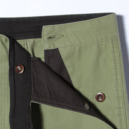 COMPACT BROKEN DRILL TROUSERS