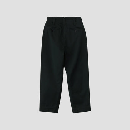ORGANIC COTTON TWILL TROUSERS