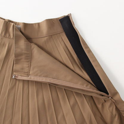 PLAIN WEAVE BLEND SKIRT