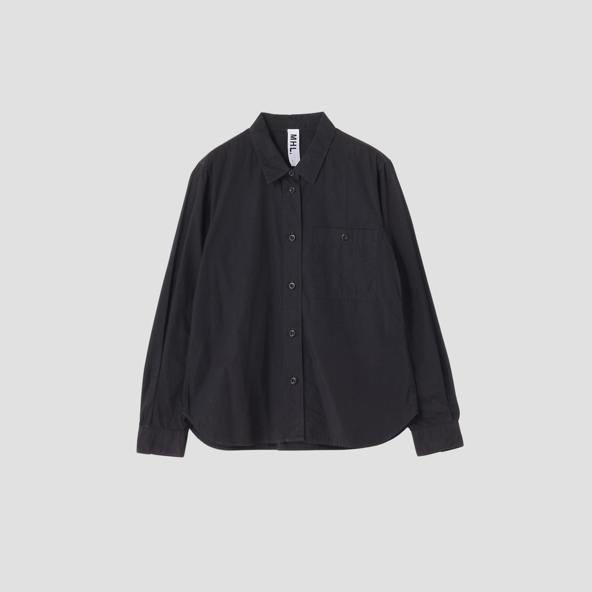 GARMENT DYE BASIC POPLIN SHIRT