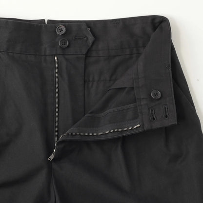 BRUSHED TWILL TROUSERS