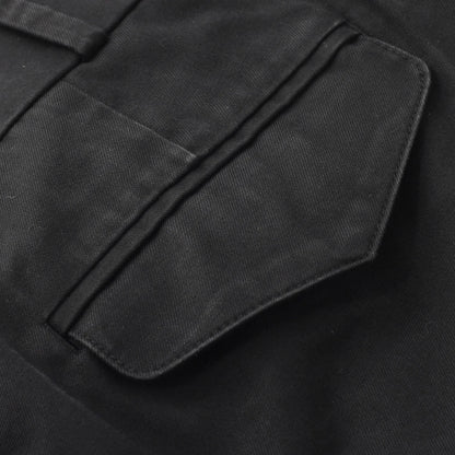 BRUSHED TWILL TROUSERS