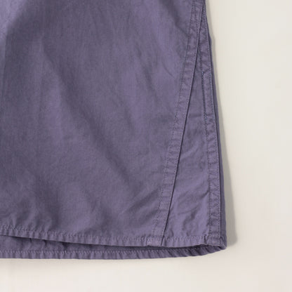 GARMENT DYE COTTON POPLIN SHIRT