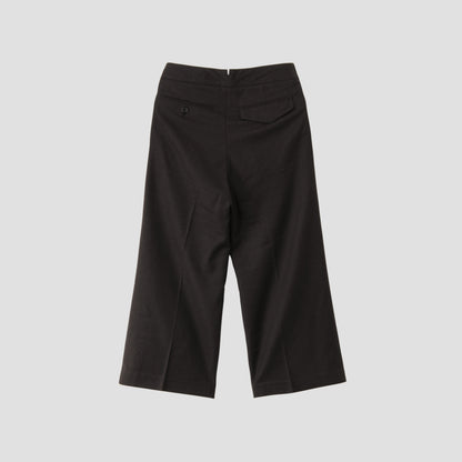 FINE WOOL FLANNEL TROUSERS