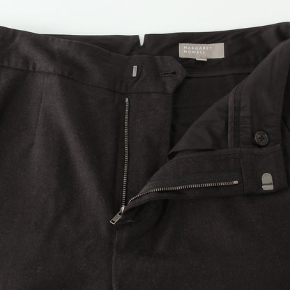 FINE WOOL FLANNEL TROUSERS