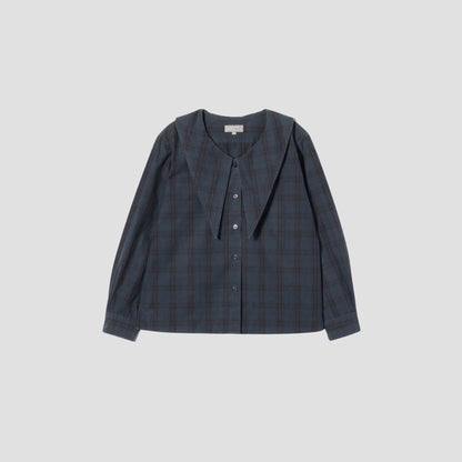 TARTAN POPLIN COTTON SHIRT