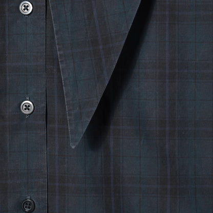 TARTAN POPLIN COTTON SHIRT
