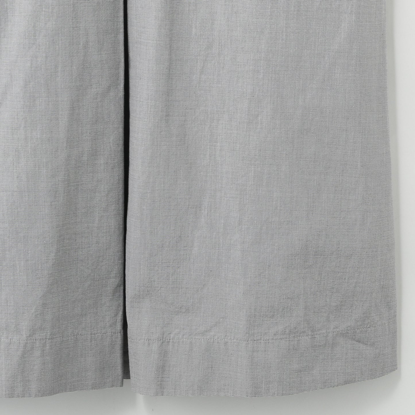 END ON END COTTON SHIRTING DRESS