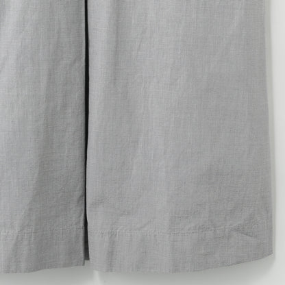 END ON END COTTON SHIRTING DRESS