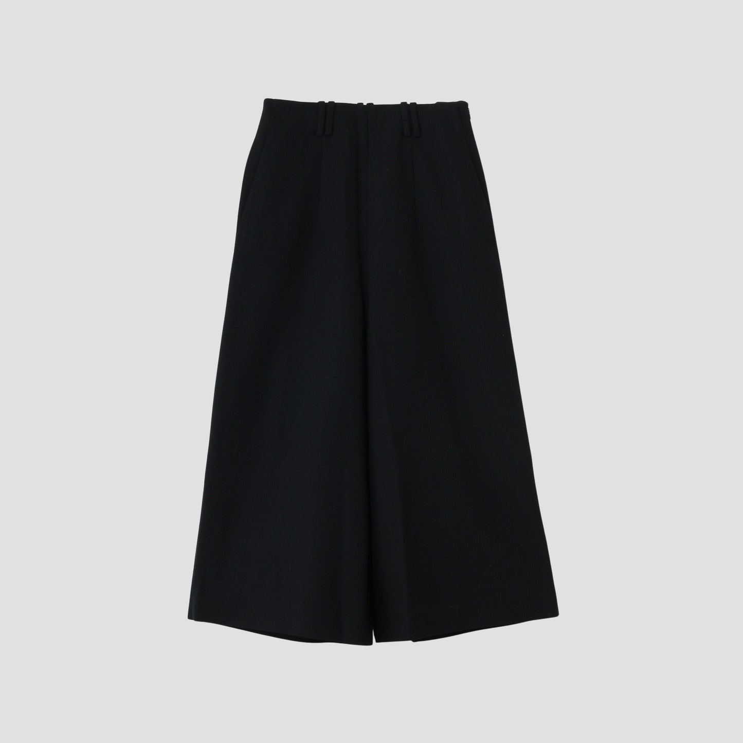 WOOL GABARDINE TROUSERS