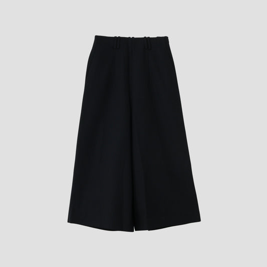 WOOL GABARDINE TROUSERS