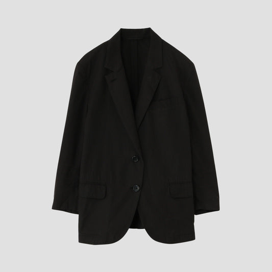 SILK COTTON POPLIN JACKET