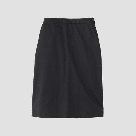LIGHT COTTON LINEN TWILL SKIRT