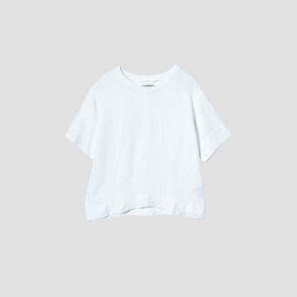 LINEN OPEN WEAVE  SHIRT