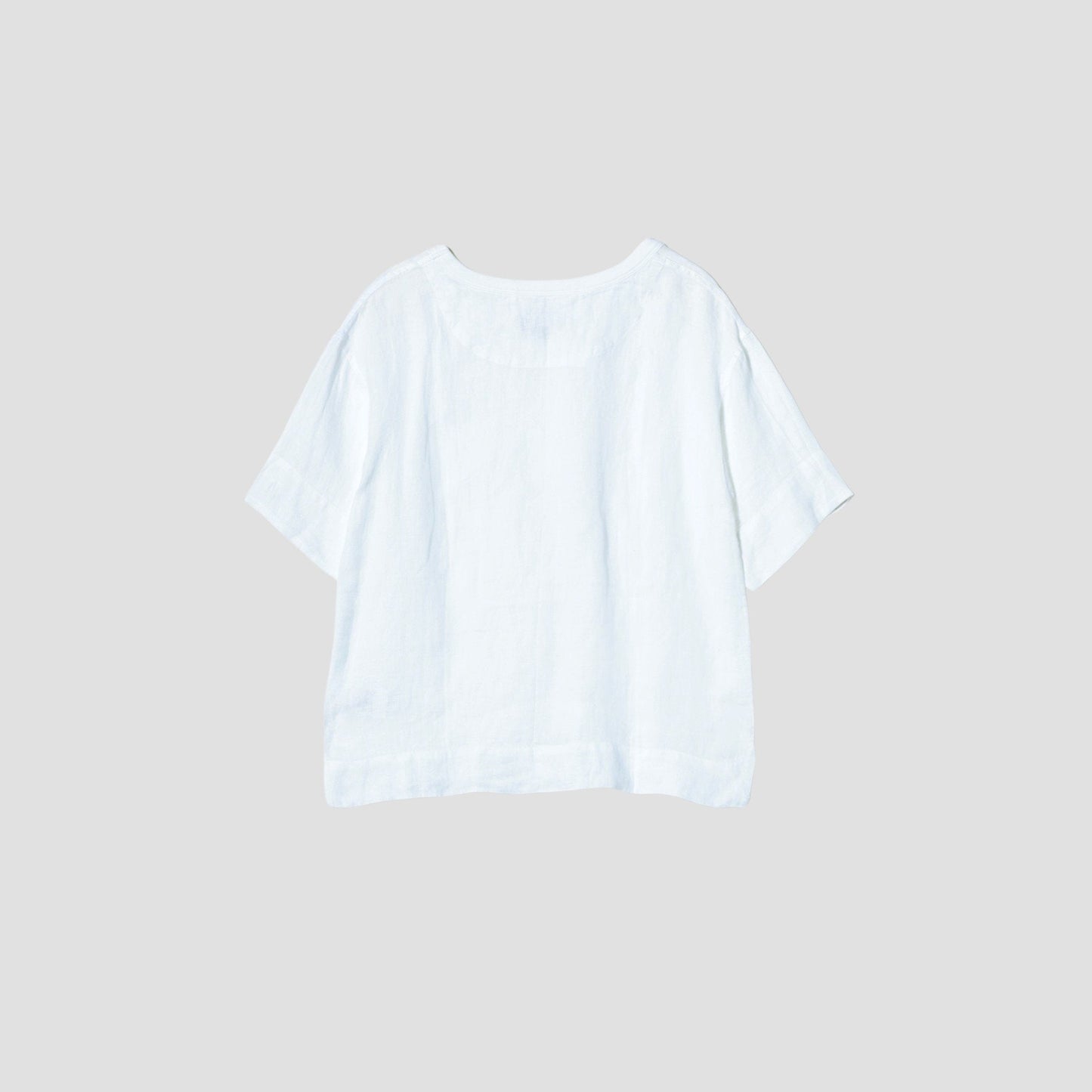 LINEN OPEN WEAVE  SHIRT