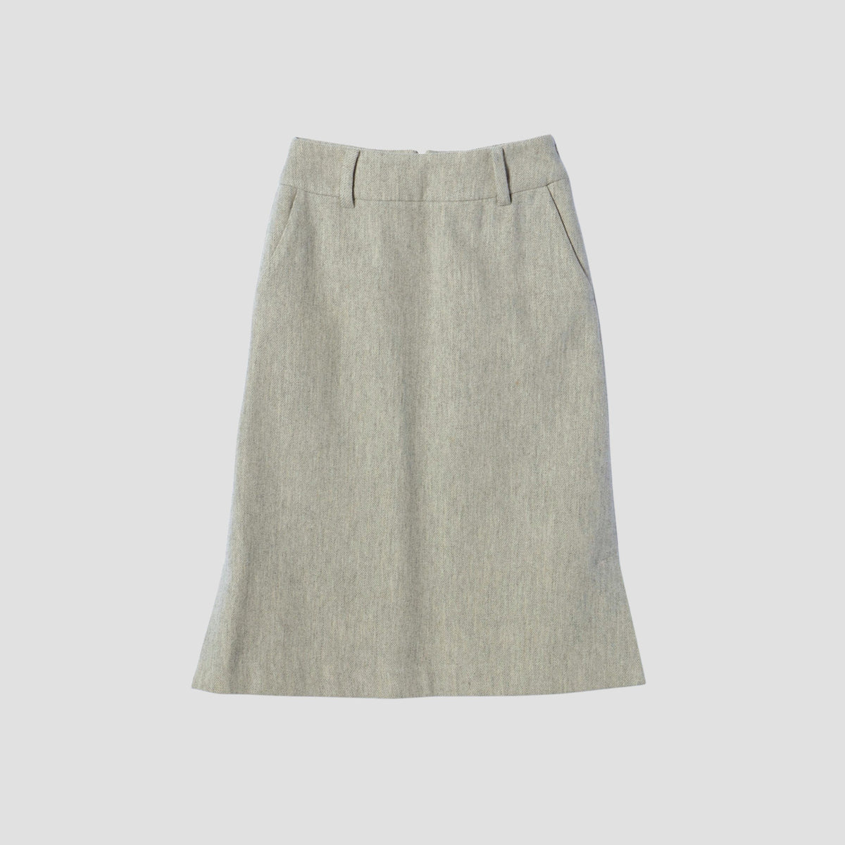 LIGHT BRITISH WOOL SKIRT