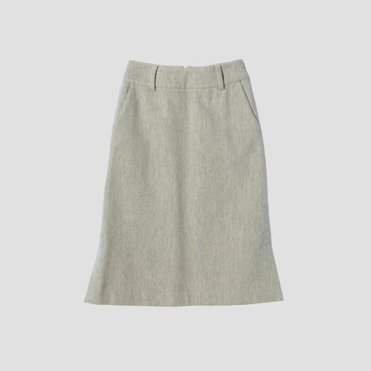 LIGHT BRITISH WOOL SKIRT