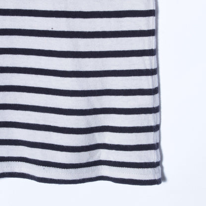 ROUGH COTTON STRIPE JERSEY