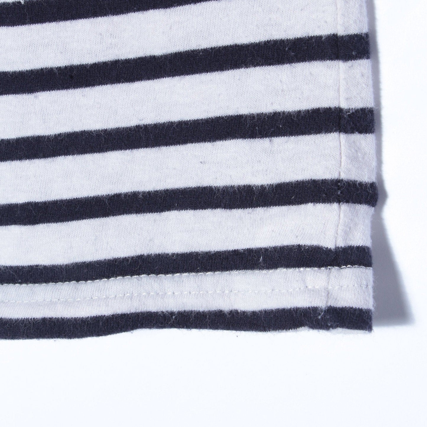 ROUGH COTTON STRIPE JERSEY