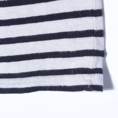 ROUGH COTTON STRIPE JERSEY