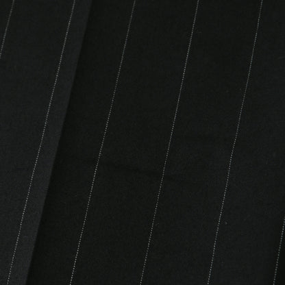 WIDE PINSTRIPE WOOL TROUSERS