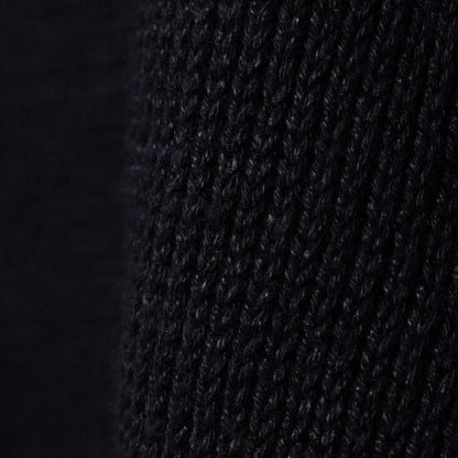 LINEN COTTON WIDE ROLL NECK KNIT