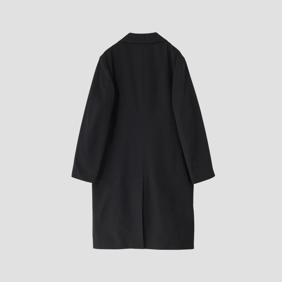 WOOL COTTON GABARDINE COAT