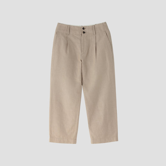 COTTON LINEN TROUSERS