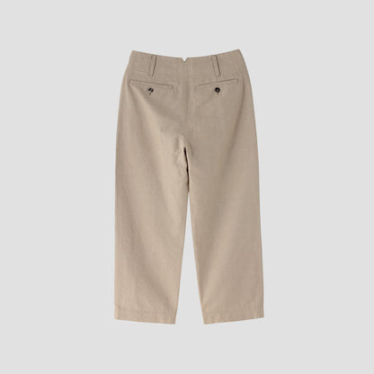 COTTON LINEN TROUSERS