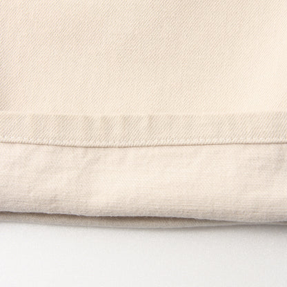WHITE DENIM TROUSERS