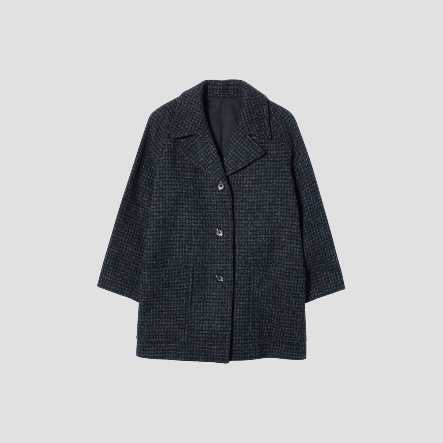 DOGTOOTH HARRIS TWEED COAT