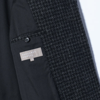 DOGTOOTH HARRIS TWEED COAT