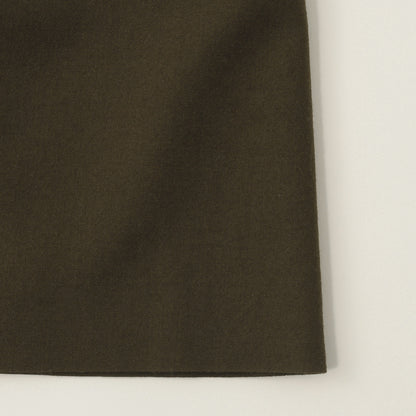 MILLED WOOL TWILL DRESS