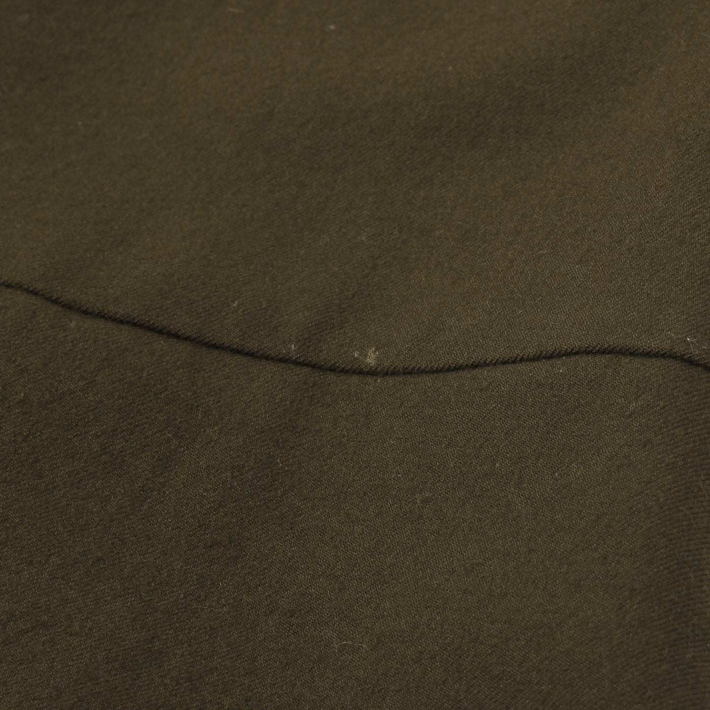 MILLED WOOL TWILL DRESS