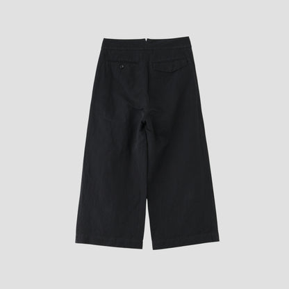 COTTON LINEN TROUSERS