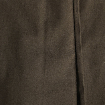 SILK COTTON POPLIN SKIRT