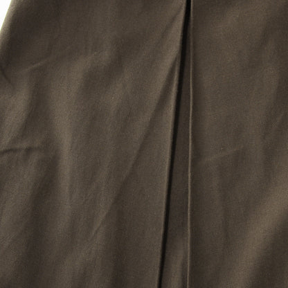 SILK COTTON POPLIN SKIRT