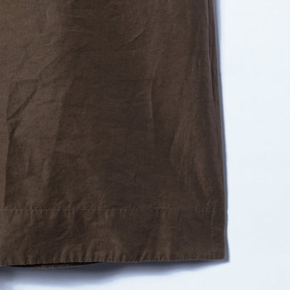 FINE PLAINWEAVE COTTON LINEN DRESS