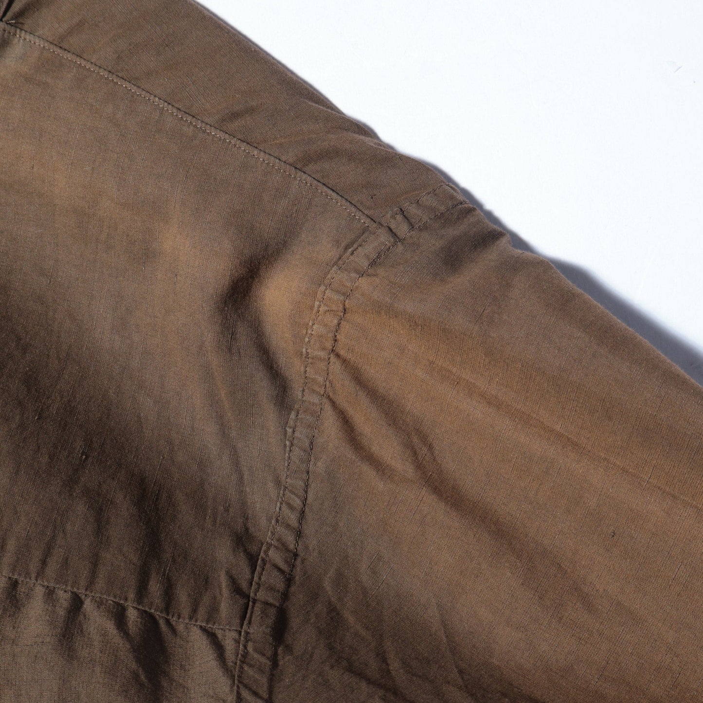 FINE PLAINWEAVE COTTON LINEN DRESS