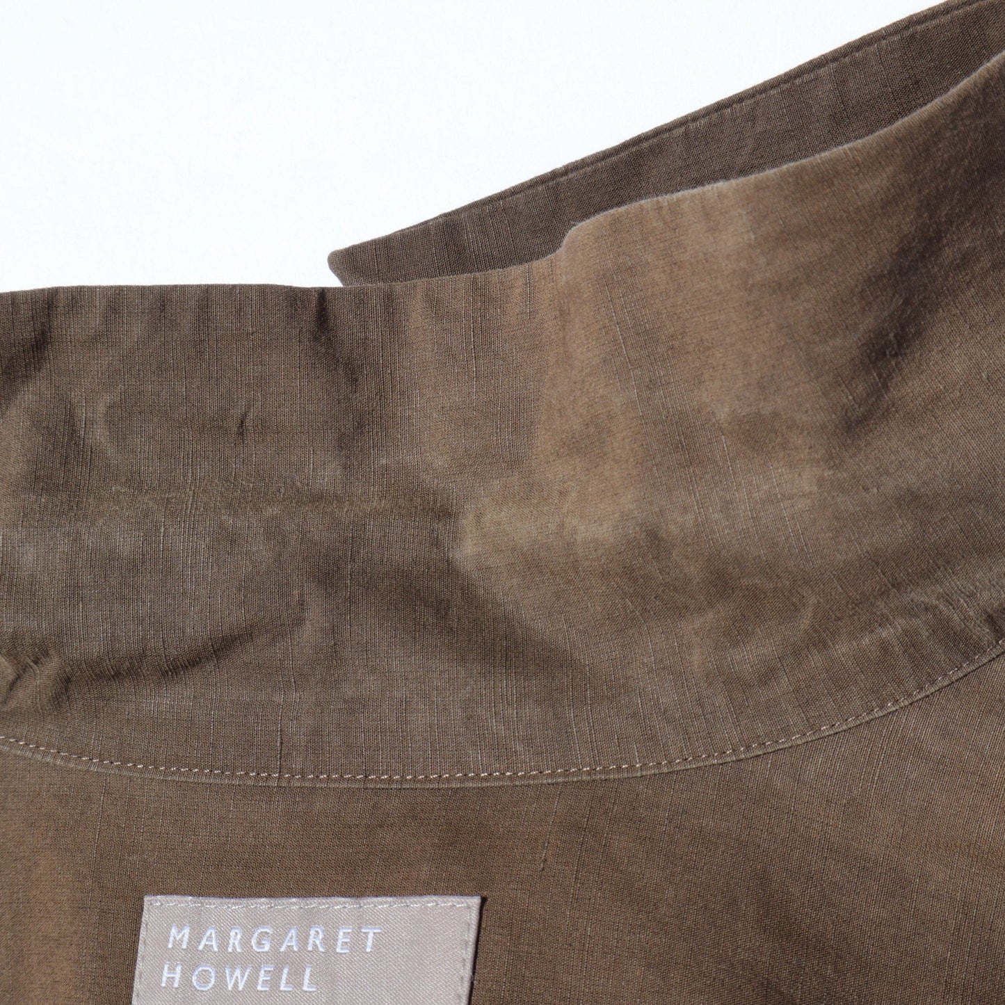 FINE PLAINWEAVE COTTON LINEN DRESS