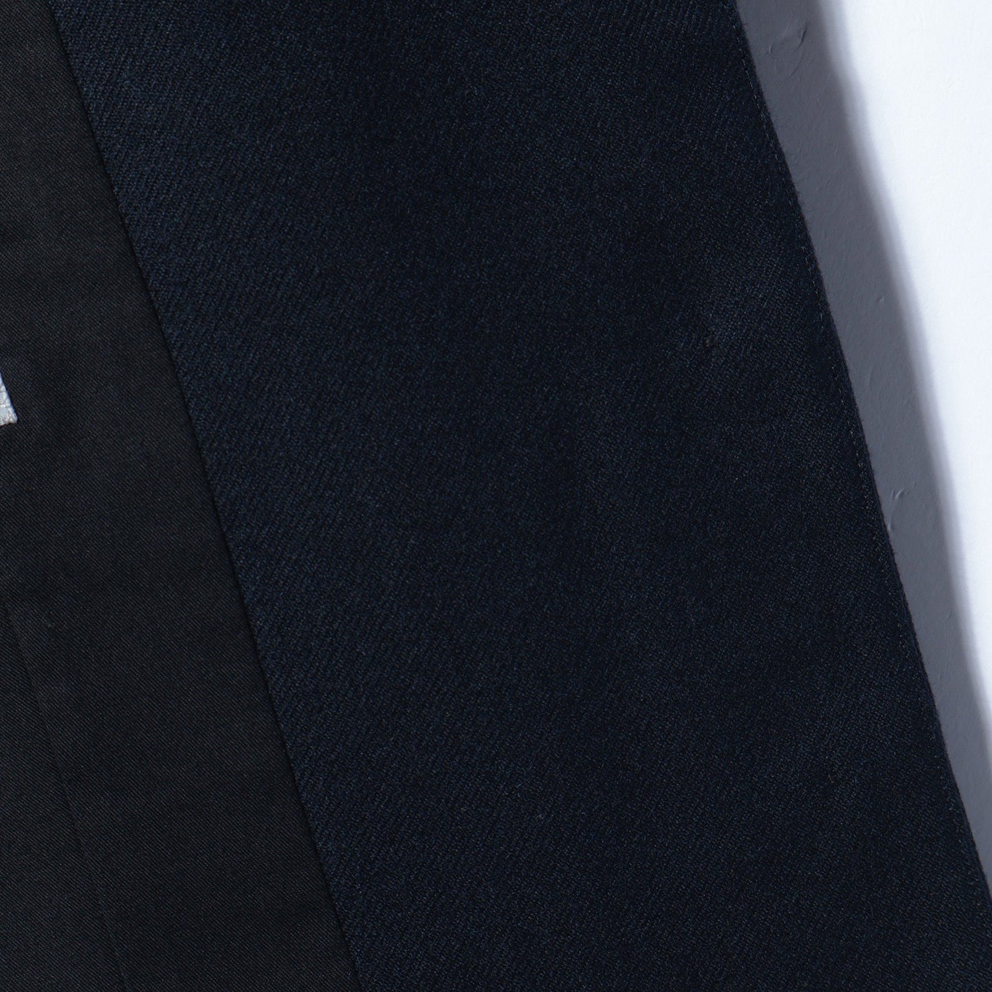 WASHED WOOL SERGE JACKET