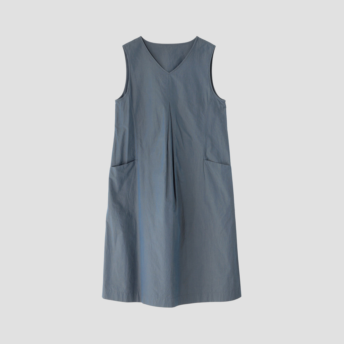 COTTON CHAMBRAY DRESS