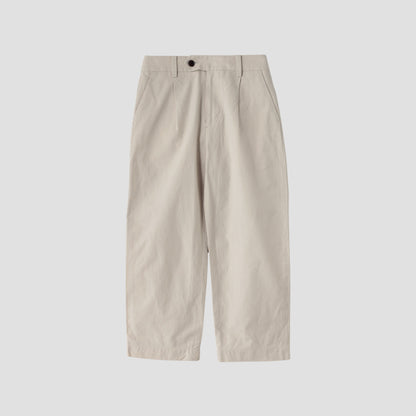 COTTON LINEN SILK TROUSERS
