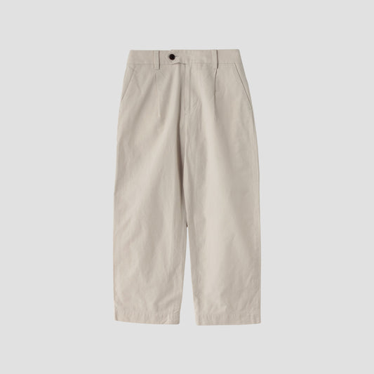 COTTON LINEN SILK TROUSERS
